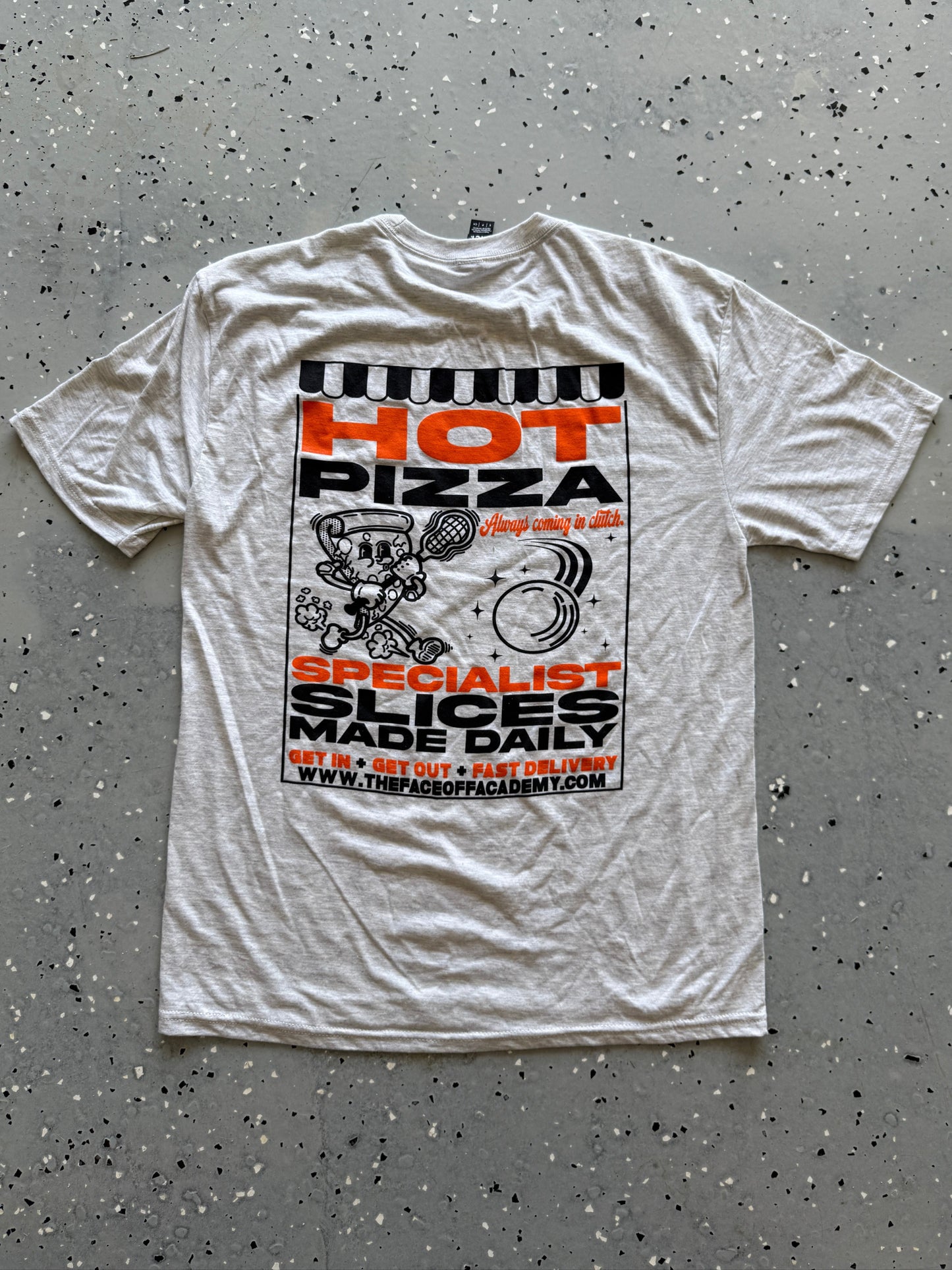 Hot Pizza White Heather