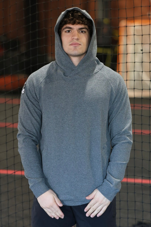 FoFo Double Weave Hood Gray