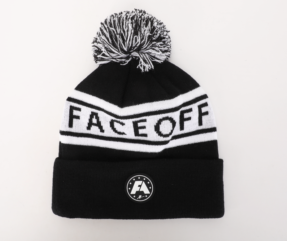 FOA rubber stamp Poof ball hat