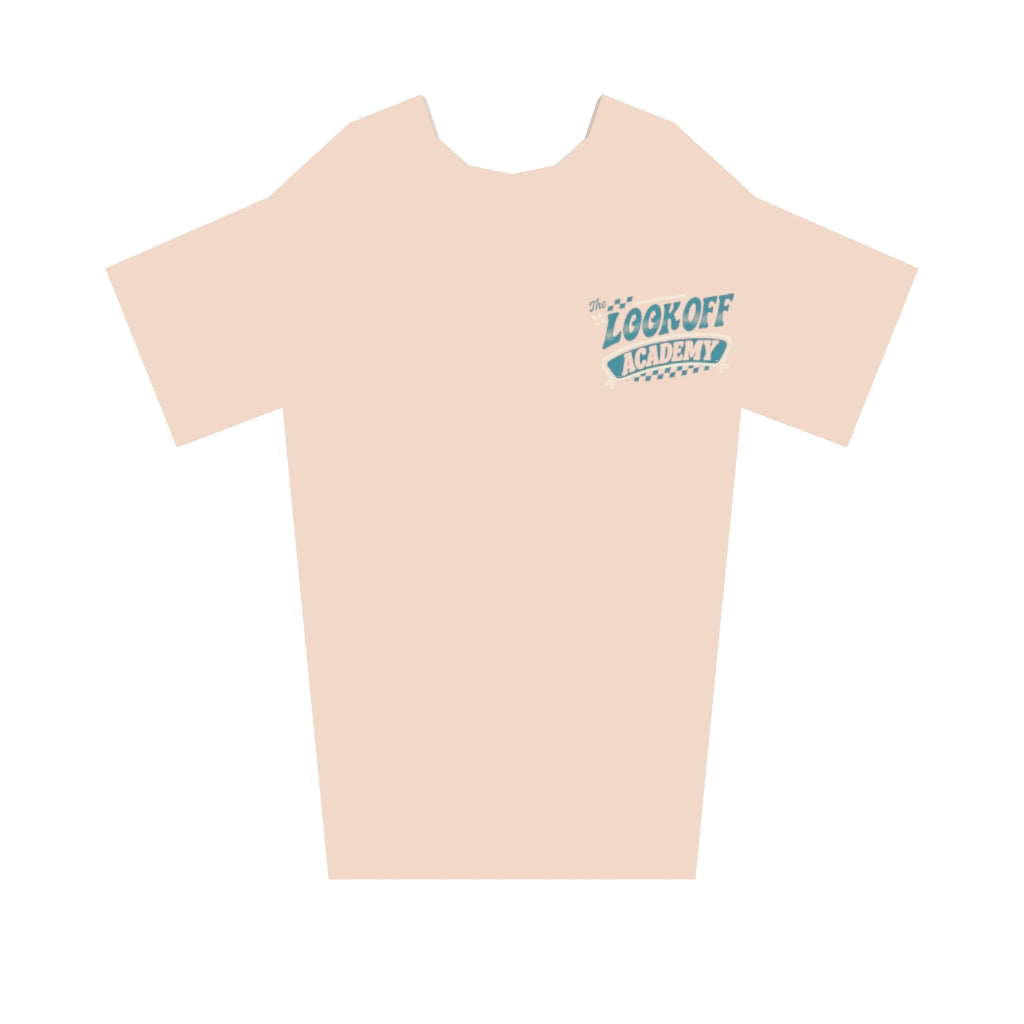 3D model of Look Off Academy T in peach